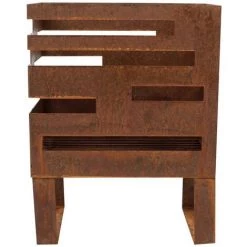 TRUE DEAL RedFire Panier à Feu Madison Rouille Acier