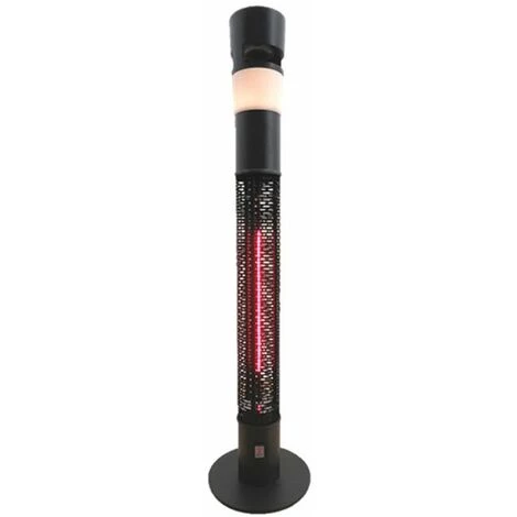 Chauffage Radiant D'extérieur 1500w + Haut-parleur + Lumière Led - Patio Music - Ewt - Noir 3 Chauffage Radiant D'extérieur 1500w + Haut-parleur + Lumière Led - Patio Music - Ewt - Noir