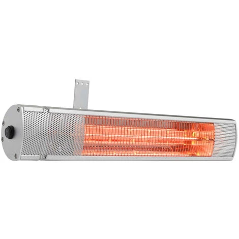 TRUE DEAL Tristar Chauffage Murale Pour Patio KA-5277 2000 W Tube Doré Argenté 4 TRUE DEAL Tristar Chauffage Murale Pour Patio KA-5277 2000 W Tube Doré Argenté – Image 2