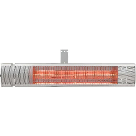 TRUE DEAL Tristar Chauffage Murale Pour Patio KA-5277 2000 W Tube Doré Argenté 6 TRUE DEAL Tristar Chauffage Murale Pour Patio KA-5277 2000 W Tube Doré Argenté – Image 4