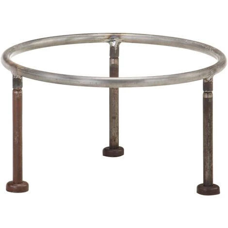 VidaXL Foyer Rustique Ø 40 Cm Fer - Brun 6 VidaXL Foyer Rustique Ø 40 Cm Fer - Brun – Image 4