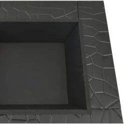 TRUE DEAL Foyer De Jardin Avec Tisonnier 81x81x47 Cm XXL Acier 11 TRUE DEAL Foyer De Jardin Avec Tisonnier 81x81x47 Cm XXL Acier -Chauffage d'extérieur Soldes 30951084 5