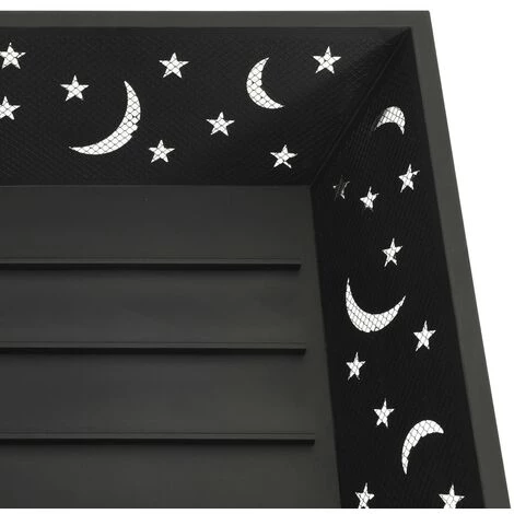 VidaXL Foyer Avec Tisonnier 62 Cm XXL Acier - Noir 7 VidaXL Foyer Avec Tisonnier 62 Cm XXL Acier - Noir – Image 5