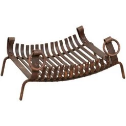 BISCOTTINI Brasero En Fer Forgé Fait à La Main L64XPR48XH30 Cm