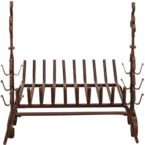 BISCOTTINI Brasero En Fer Forgé Fait à La Main L98XPR59XH90 Cm 4 BISCOTTINI Brasero En Fer Forgé Fait à La Main L98XPR59XH90 Cm – Image 2