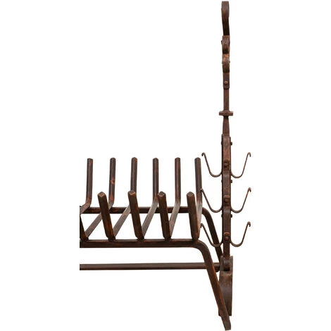 BISCOTTINI Brasero En Fer Forgé Fait à La Main L98XPR59XH90 Cm 5 BISCOTTINI Brasero En Fer Forgé Fait à La Main L98XPR59XH90 Cm – Image 3