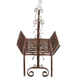 BISCOTTINI Brasero En Fer Forgé Fait à La Main L98XPR59XH90 Cm 11 BISCOTTINI Brasero En Fer Forgé Fait à La Main L98XPR59XH90 Cm -Chauffage d'extérieur Soldes 31128972 5