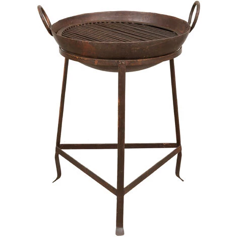 BISCOTTINI Brasero En Fer Forgé Fait à La Main L59XPR54XH80 Cm 4 BISCOTTINI Brasero En Fer Forgé Fait à La Main L59XPR54XH80 Cm – Image 2