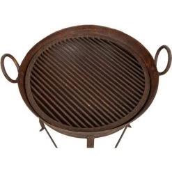 BISCOTTINI Brasero En Fer Forgé Fait à La Main L59XPR54XH80 Cm 10 BISCOTTINI Brasero En Fer Forgé Fait à La Main L59XPR54XH80 Cm -Chauffage d'extérieur Soldes 31128976 4