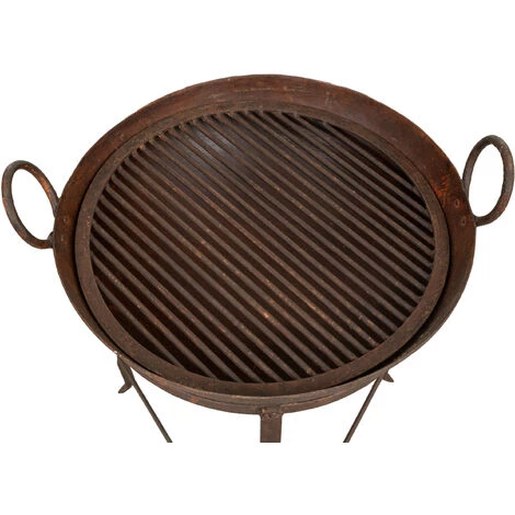 BISCOTTINI Brasero En Fer Forgé Fait à La Main L59XPR54XH80 Cm 6 BISCOTTINI Brasero En Fer Forgé Fait à La Main L59XPR54XH80 Cm – Image 4