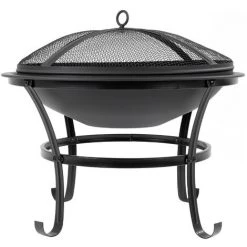 ECD GERMANY Bol à Feu Foyer Brasero Avec Grille De Cuisson Charbon De Bois Couvercle Ø 56 Cm 8 ECD GERMANY Bol à Feu Foyer Brasero Avec Grille De Cuisson Charbon De Bois Couvercle Ø 56 Cm -Chauffage d'extérieur Soldes 31464232 2