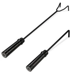 Relaxdays Tisonnier Jeu De 2, Crochets De Feu Cheminée, Four, Grillage, Brasero, Acier, Grattoir, Repousse Cendres, Noir 8 Relaxdays Tisonnier Jeu De 2, Crochets De Feu Cheminée, Four, Grillage, Brasero, Acier, Grattoir, Repousse Cendres, Noir -Chauffage d'extérieur Soldes 31801189 2