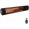 VONROC Chauffage De Terrasse 2000W - Noir – 2 Réglages De Chaleur – Rayonnements Lumineux Faibles - Télécommande Incluse -Chauffage d'extérieur Soldes 31807987 1