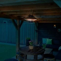 VONROC Chauffage De Terrasse 1500W – Radiateur Suspendu, élément En Carbone - Télécommande Incluse 11 VONROC Chauffage De Terrasse 1500W – Radiateur Suspendu, élément En Carbone - Télécommande Incluse -Chauffage d'extérieur Soldes 31808002 5