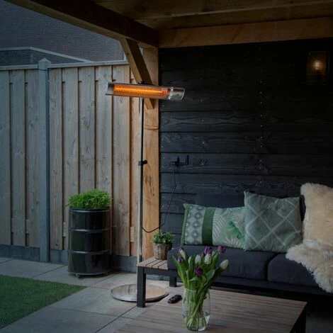 VONROC Standard De Chauffage 110-205cm - Base Ronde 4 VONROC Standard De Chauffage 110-205cm - Base Ronde – Image 2