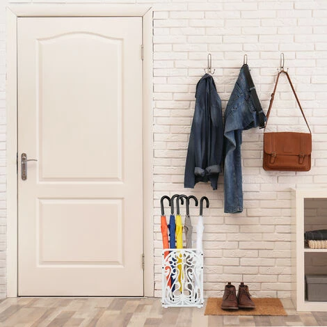 Relaxdays Porte-parapluies Vintage En Fonte D'alu Rétro Antique Vintage HxlxP: 48,5 X 30,5 X 16 Cm, Bronze 7 Relaxdays Porte-parapluies Vintage En Fonte D'alu Rétro Antique Vintage HxlxP: 48,5 X 30,5 X 16 Cm, Bronze – Image 5