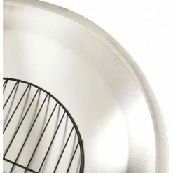 VidaXL Foyer Et Barbecue Avec Tisonnier 2 En 1 59x59x60 Cm Inox - Argent 11 VidaXL Foyer Et Barbecue Avec Tisonnier 2 En 1 59x59x60 Cm Inox - Argent -Chauffage d'extérieur Soldes 32699596 5