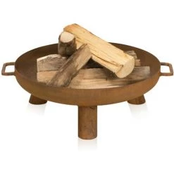 DECORAS Brasero Daytona 60, Diamètre: 60 Cm, Matériau: Acier En Effet Rouille 10 DECORAS Brasero Daytona 60, Diamètre: 60 Cm, Matériau: Acier En Effet Rouille -Chauffage d'extérieur Soldes 33332313 4