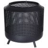 ProGarden Panier à Feu Avec Grille De Barbecue 50x51 Cm Noir - Noir 2 ProGarden Panier à Feu Avec Grille De Barbecue 50x51 Cm Noir - Noir -Chauffage d'extérieur Soldes 33721283 1