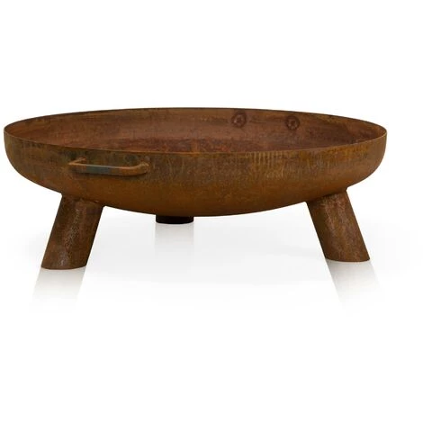 DECORAS Brasero Daytona 80, Diamètre: 80 Cm, Matériau: Acier En Effet Rouille 4 DECORAS Brasero Daytona 80, Diamètre: 80 Cm, Matériau: Acier En Effet Rouille – Image 2