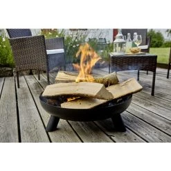 Brasero Pour Jardin Et Terrasse - 59 Cm De Diamètre - Junto - Acier - Cook'in Garden 8 Brasero Pour Jardin Et Terrasse - 59 Cm De Diamètre - Junto - Acier - Cook'in Garden -Chauffage d'extérieur Soldes 33982663 3