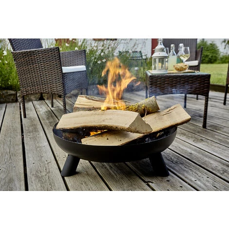 Brasero Pour Jardin Et Terrasse - 59 Cm De Diamètre - Junto - Acier - Cook'in Garden 5 Brasero Pour Jardin Et Terrasse - 59 Cm De Diamètre - Junto - Acier - Cook'in Garden – Image 3
