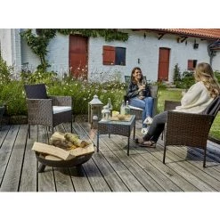 Brasero Pour Jardin Et Terrasse - 59 Cm De Diamètre - Junto - Acier - Cook'in Garden 9 Brasero Pour Jardin Et Terrasse - 59 Cm De Diamètre - Junto - Acier - Cook'in Garden -Chauffage d'extérieur Soldes 33982663 4