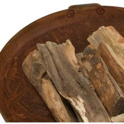 DECORAS Brasero Daytona 70, Diamètre: 70 Cm, Matériau: Acier En Effet Rouille 11 DECORAS Brasero Daytona 70, Diamètre: 70 Cm, Matériau: Acier En Effet Rouille -Chauffage d'extérieur Soldes 34033762 5