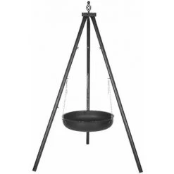 FARMCOOK Barbecue Suspendu Sur Trépied Premium 60 Cm Noir - Noir