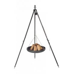 FARMCOOK Brasero Sur Trépied En Acier 70 Cm Noir - Noir