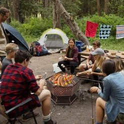 MVPOWER Foyer Extérieur, Cheminée De Jardin Hexagonale De 26 Pouces Avec Couvercle, 66x66x63cm, Avec Grill Et Poker, Pour Chauffage, Barbecue, Rassemblement 11 MVPOWER Foyer Extérieur, Cheminée De Jardin Hexagonale De 26 Pouces Avec Couvercle, 66x66x63cm, Avec Grill Et Poker, Pour Chauffage, Barbecue, Rassemblement -Chauffage d'extérieur Soldes 34116606 5