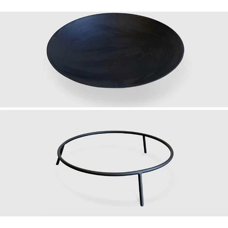 ALICE'S GARDEN Brasero Ø90cm Sur 3 Pieds En Fonte Noir – FUJI - Pieds En Acier. Design épuré 7 ALICE'S GARDEN Brasero Ø90cm Sur 3 Pieds En Fonte Noir – FUJI - Pieds En Acier. Design épuré – Image 5