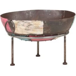 ASUPERMALL Foyer Rustique Colore Ø 60 Cm Fer