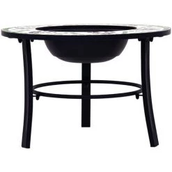 ASUPERMALL Foyer Mosaique Vert 68 Cm Ceramique 10 ASUPERMALL Foyer Mosaique Vert 68 Cm Ceramique -Chauffage d'extérieur Soldes 34550586 4