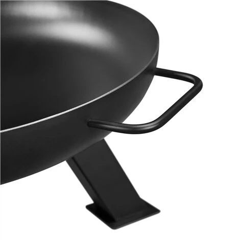 Yaheetech Brasero Exterieur Brasero De Jardin Chauffage Foyer Pour Terrasse Noir 60 X 50 X 29,5 Cm 5 Yaheetech Brasero Exterieur Brasero De Jardin Chauffage Foyer Pour Terrasse Noir 60 X 50 X 29,5 Cm – Image 3