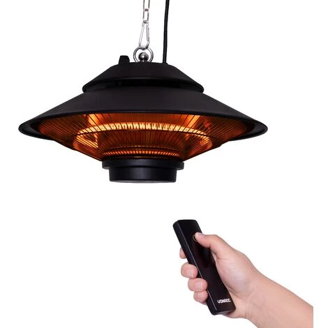 Télécommande Pour Chauffage De Terrasse Suspendu 1500W Albano De VONROC 6 Télécommande Pour Chauffage De Terrasse Suspendu 1500W Albano De VONROC – Image 4