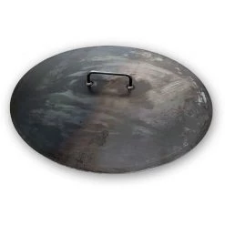 DECORAS Couvercle De Braséro FLINT 62 En Acier, Diamètre: 62 Cm
