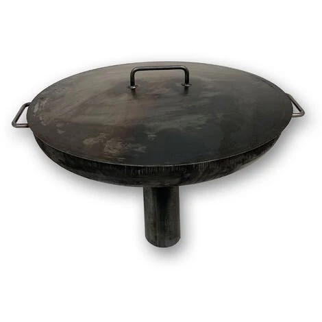 DECORAS Couvercle De Braséro FLINT 62 En Acier, Diamètre: 62 Cm 5 DECORAS Couvercle De Braséro FLINT 62 En Acier, Diamètre: 62 Cm – Image 3