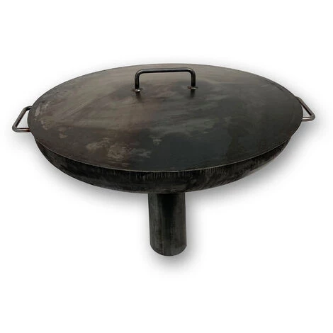 DECORAS Couvercle De Braséro FLINT 81 En Acier, Diamètre: 81 Cm 5 DECORAS Couvercle De Braséro FLINT 81 En Acier, Diamètre: 81 Cm – Image 3