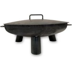 DECORAS Couvercle De Braséro FLINT 81 En Acier, Diamètre: 81 Cm 10 DECORAS Couvercle De Braséro FLINT 81 En Acier, Diamètre: 81 Cm -Chauffage d'extérieur Soldes 34755091 4