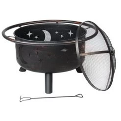 2 En 1 Foyer De Chauffage Brasero Grille Barbecue Exterieur BBQ 76*76*58cm Coxolo 11 2 En 1 Foyer De Chauffage Brasero Grille Barbecue Exterieur BBQ 76*76*58cm Coxolo -Chauffage d'extérieur Soldes 36488874 5