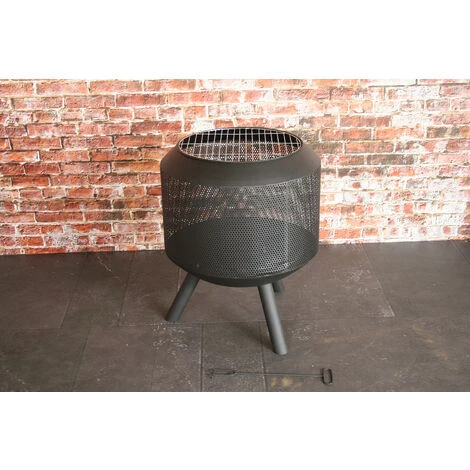 Foyer Extérieur Trommelpot SenS-Line - Noir 5 Foyer Extérieur Trommelpot SenS-Line - Noir – Image 3