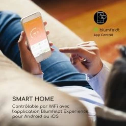 Blumfeldt Chauffage Par Infrarouge Cosmic Beam Smart 24 2400 W Commande Par Application Télécommande -Chauffage d'extérieur Soldes 36838710 2