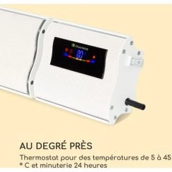 Blumfeldt Chauffage Par Infrarouge Cosmic Beam Smart 24 2400 W Commande Par Application Télécommande -Chauffage d'extérieur Soldes 36838710 5