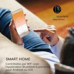 Blumfeldt Chauffage Par Infrarouge Cosmic Beam Smart 24 2400 W Commande Par Application Télécommande -Chauffage d'extérieur Soldes 36838712 2