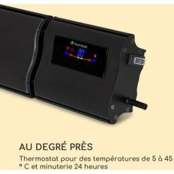 Blumfeldt Chauffage Par Infrarouge Cosmic Beam Smart 24 2400 W Commande Par Application Télécommande -Chauffage d'extérieur Soldes 36838712 5
