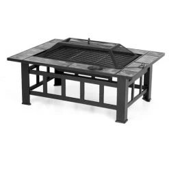 INTEROUGE Brasero / Barbecue 94 X 71cm à Charbon