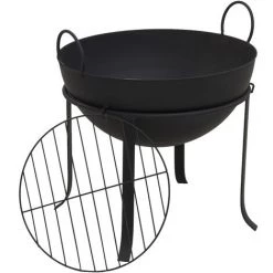 AUBRY GASPARD Braséro En Métal Laqué Noir Noir - Noir 8 AUBRY GASPARD Braséro En Métal Laqué Noir Noir - Noir -Chauffage d'extérieur Soldes 36982560 3