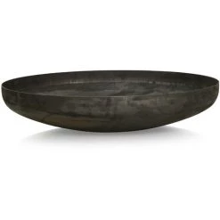 DECORAS Brasero Avec Fond Bombé, Diamètre: 790 Mm, Materiau: Acier