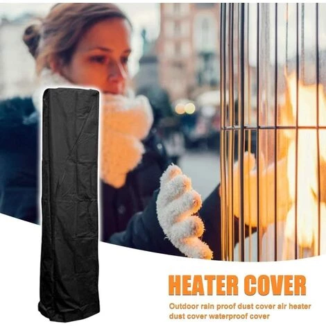 LANGRAY Housse De Protection Pour Chauffage De Terrasse Housse Pour Parasol Chauffant De Style Pyramidal,213 X 53 X 61 Cm 3 LANGRAY Housse De Protection Pour Chauffage De Terrasse Housse Pour Parasol Chauffant De Style Pyramidal,213 X 53 X 61 Cm